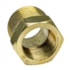 Bucha de Redução em Latão 1/2 NPT[E] x 3/8 NPT[I]