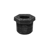 Bucha de Redução Tupy 3/4" NPT x 1/2" NPT Preta Média Pressão 150 LBS