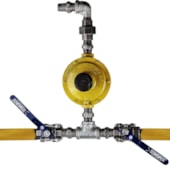 Central de Gás 4 P-13 + Regulador 12 Kg/h AM
