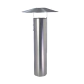 Chapéu Chinês Reto 060 mm Alumínio para Aquecedor a Gás Chapéu Chinês Reto 060 mm Alumínio para Aquecedor a Gás