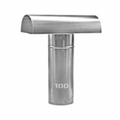 Chapéu Tee Ventilante Alumínio 100 MM para Aquecedor a Gás Chapéu Tee Ventilante Alumínio 100 MM para Aquecedor a Gás