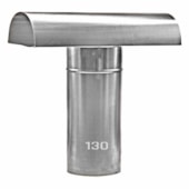 Chapéu Tee Ventilante Alumínio 130 MM para Aquecedor a Gás Chapéu Tee Ventilante Alumínio 130 MM para Aquecedor a Gás