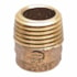 Conector de bronze 15 mm x 1/2" Macho-Bolsa