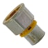 Conector Fêmea Fixo Amanco Gás DN 26 mm x 1" NPT Multicamada