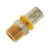 Conector Macho Fixo Amanco Gás DN 16 mm x 1/2" NPT Multicamada