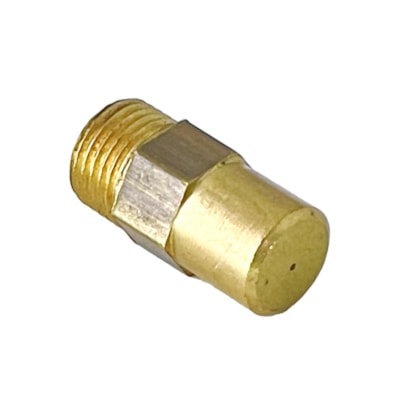 Injetor Latão 20 mm Brastemp Antigo Ramal 1/8 NPT Macho