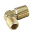 Joelho Gás Redução Latão 1/2" NPT Macho x 3/8" NPT Macho