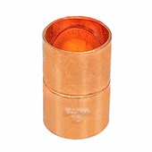 Luva de cobre 15 mm Eluma para Água e Gás
