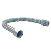 Mangueira Água Flexível Quente - Fria 1/2" NPT 30 CM Cromada