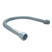 Mangueira Água Flexível Quente / Fria 1/2" NPT 40 CM Cromada