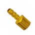 Niple para Mangueira Latão 1/4" NPT Fêmea x 5/16" Bico de Mangueira 