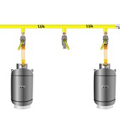 Plug para Gás Tupy Maleável Preto 1.1/4 NPT 150 LBS Média Pressão