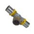 Tee 90° Terminal Macho DN 20 mm x 3/4 NPT: Tubo Multicamada