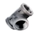 Tee Tupy Red 1" x 1" x 1.1/2" NPT Preto Média Pressão 150 LBS