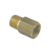 União de Ligação Latão 1/4" NPT Fêmea x 1/4" NPT Macho