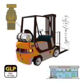 Válvula de Respiro 1/4” M. NPT Somente GLP 3165C Latão